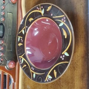 Demdaco Chocolate Berries Soup Bowl